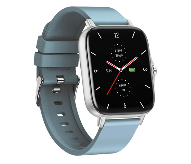 MAXCOM FW55 Aurum Pro srebrno-niebieski - 1154709 - zdjęcie 2